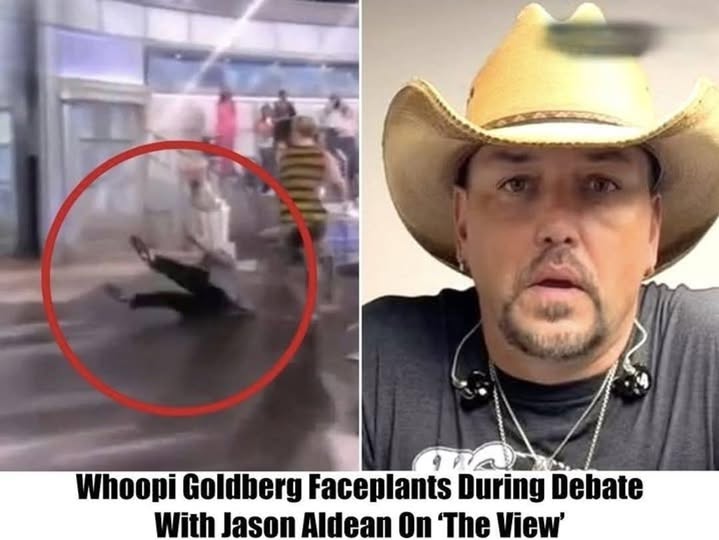 Whoopi Goldberg’s Verbal Stumble Steals the Show in Heated Debate with Jason Aldean